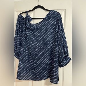 Slim Factor by Investments One Shoulder Top